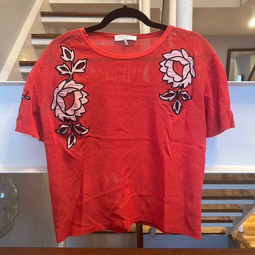 Mesh Sandro Top